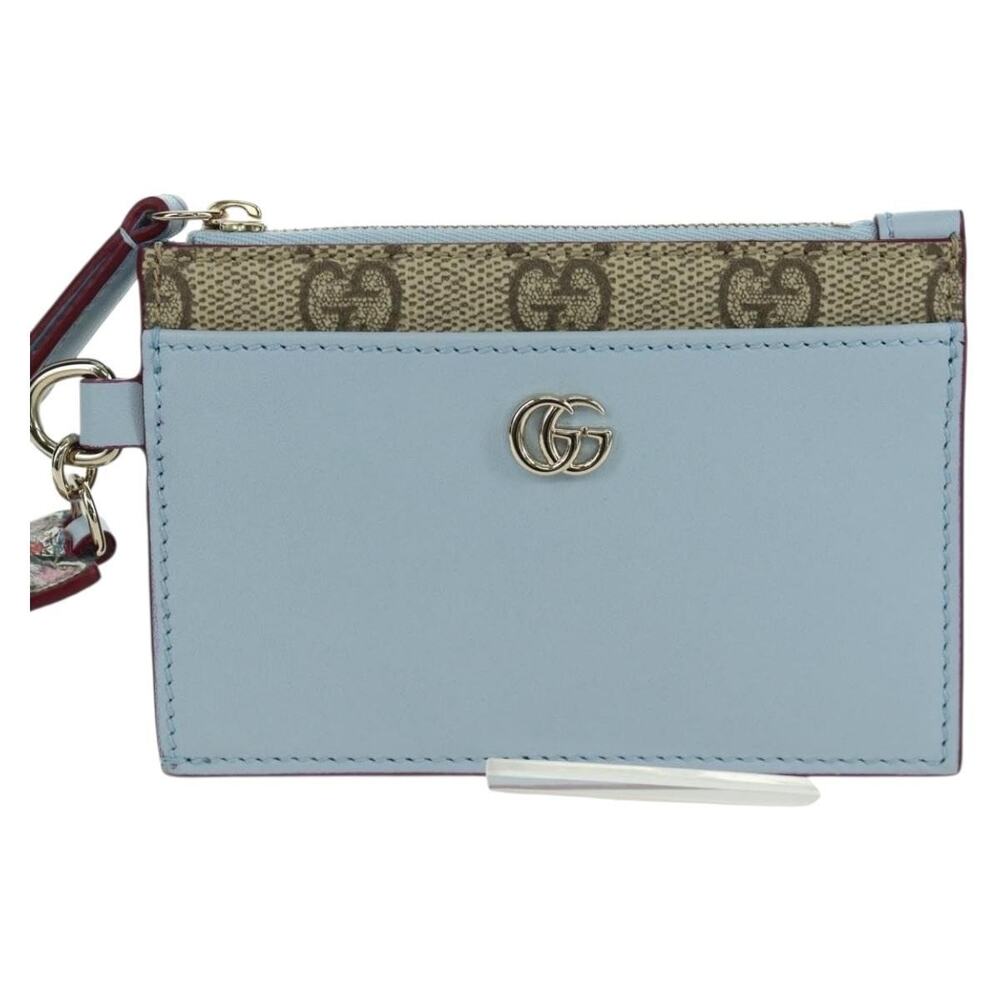 Gucci GG Supreme Higuchi Yuko Key Case Blue